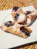 Pastelitos dulces de hojaldre