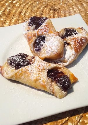 Una foto de Pastelitos dulces de hojaldre