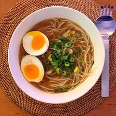 Ramen eggs (Ajitsuke tamago) A picture of Ramen eggs (Ajitsuke tamago).