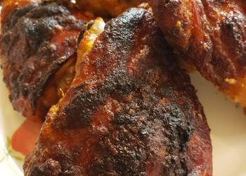 Easiest Way to Prepare Appetizing Spicy Baked Jerk Chicken