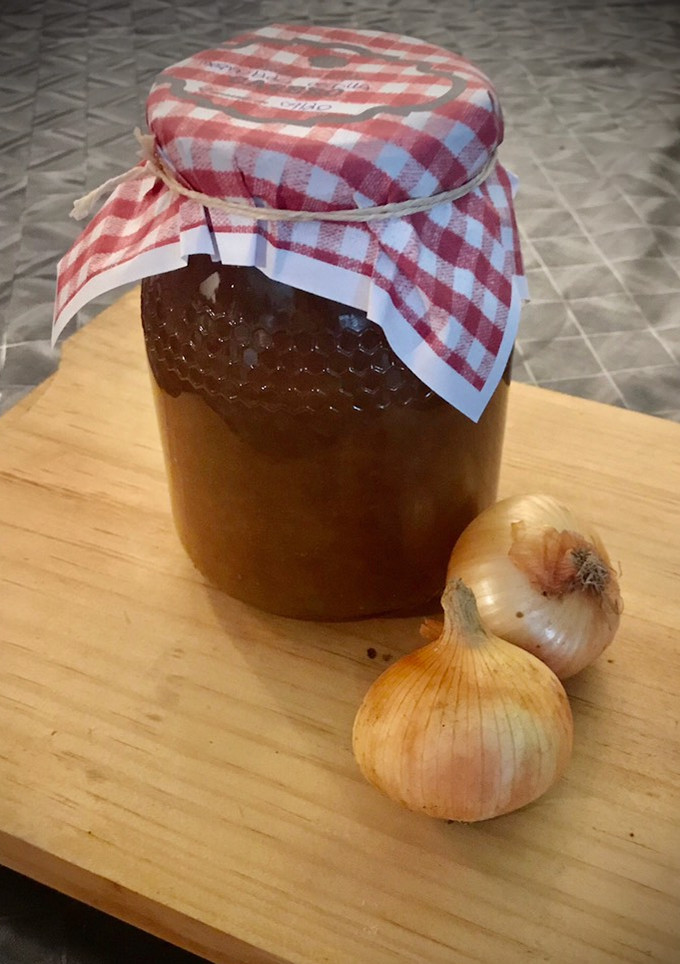 Una foto de Mermelada de cebolla