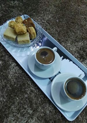 صورة لوصفة قهوه سوريه يسعد مساكم