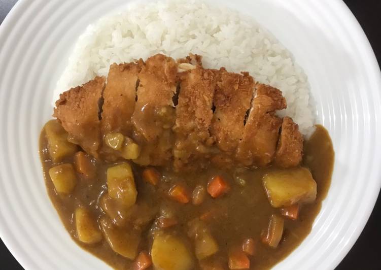 Cara Gampang Membuat Japanese Chicken Katsu Curry Rice, Bikin Ngiler