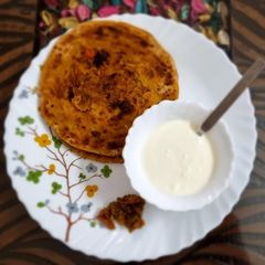 A picture of Gobhi stuffed paratha.