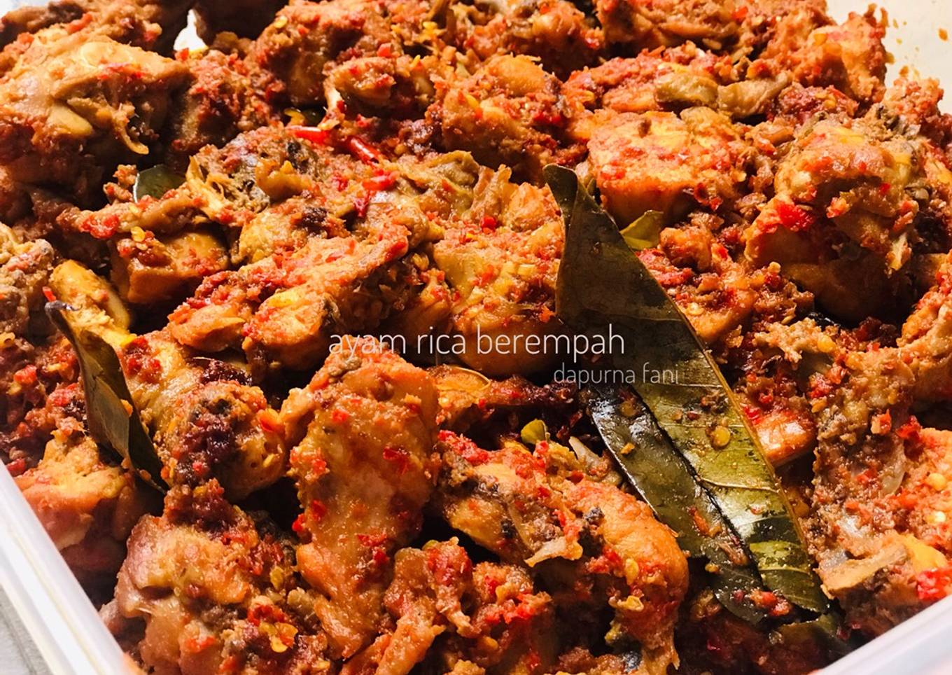 Ayam rica berempah