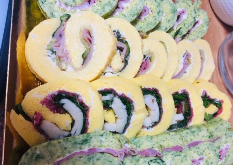 Rotolini di frittata farciti