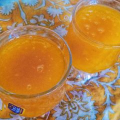 A picture of Yummy 🍊 orange juice.