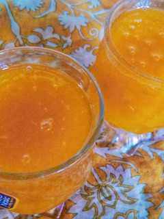 A picture of Yummy 🍊 orange juice.