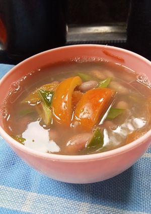 Foto resep Sup kacang merah