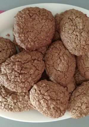 Una foto de Galletas de avena y chocolate