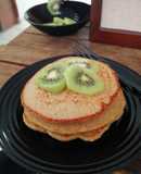 Hot cakes de plátano y avena