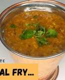 Dhaba style dal fry