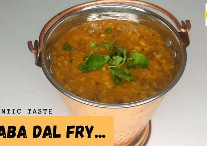 Dhaba style dal fry