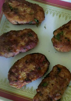 A picture of Potatoes nuggets.