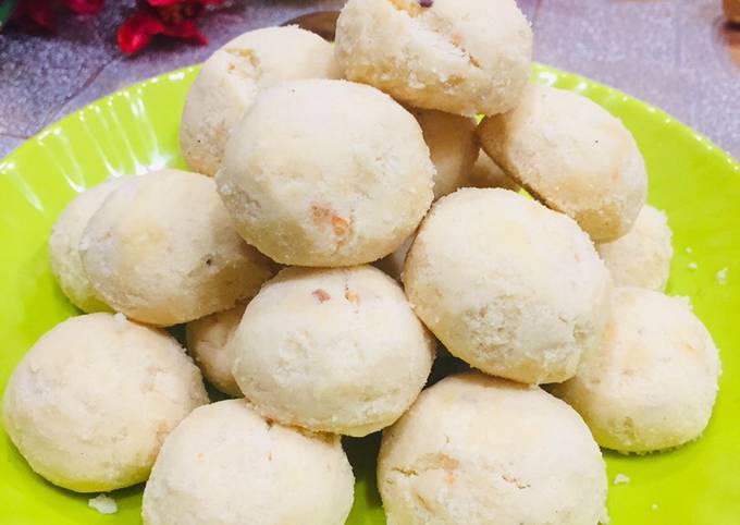 Custard powder cookies Recipe