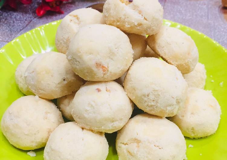 Easiest Way to Prepare Super Quick Homemade Custard powder cookies