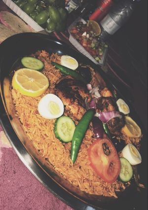 صورة لوصفة كبسه عرفه