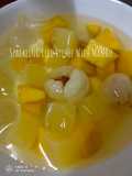 Sparkling Iced Lychee With Mango