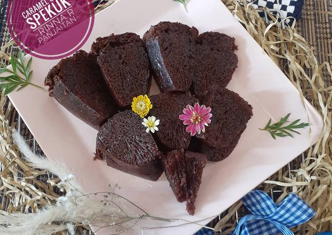 Cara Memasak Bolu Sarang Semut Spekuk (Caramel Cake) Gampang