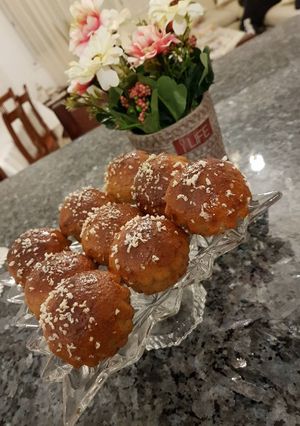 صورة لوصفة ميني مادلان بالجوز