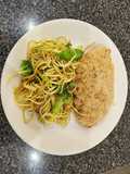 Dad's Sweet'n'Sour Almond Crusted Baked Chicken