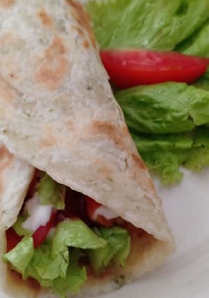 Foto resep Kebab paratha tempe praktis