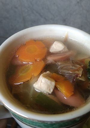 Foto resep Sop ayam sayuran
