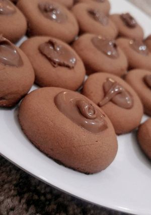 صورة لوصفة كوكيز النوتيلا