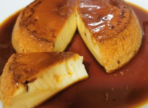 Foto principal de Flan bajo en calorías, fácil, rápido y sin horno