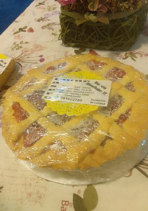 Una foto de Pasta frola de membrillo 😋