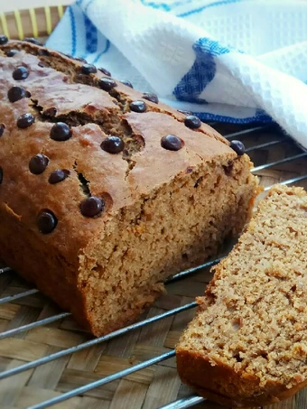 Cara Mudah Membikin Resep Banana Coffee Cake 🍌 (Banoffee Cake - simple tanpa mixer) yang Lezat Anti Ribet, Mantap Sekali