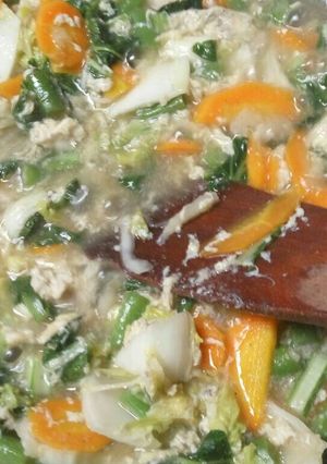 Foto resep Capcay telur kuah