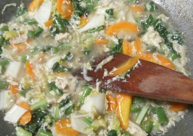 Resep Capcay Telur Kuah Oleh Nissa Sholiha Cookpad