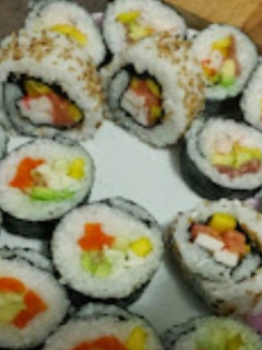 Una foto de Sushi