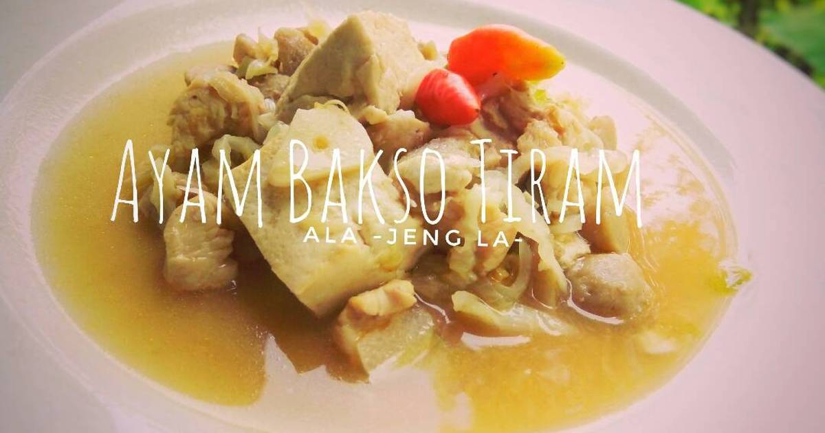 Resep Ayam Bakso Tiram Oleh Lelly Afriyanti Afida Cookpad