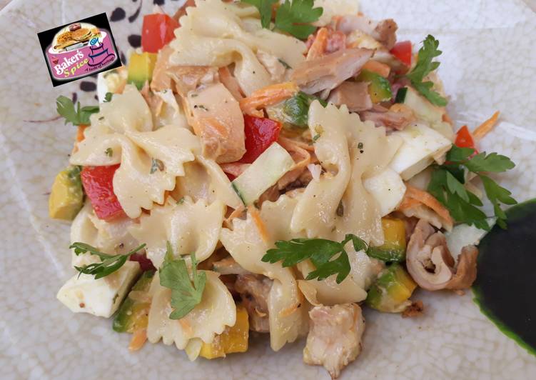 Easiest Way to Prepare Quick Macaroni and Chicken Salad