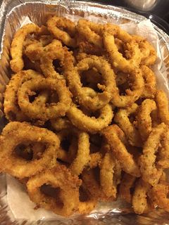 A picture of Amazing fried calamari.