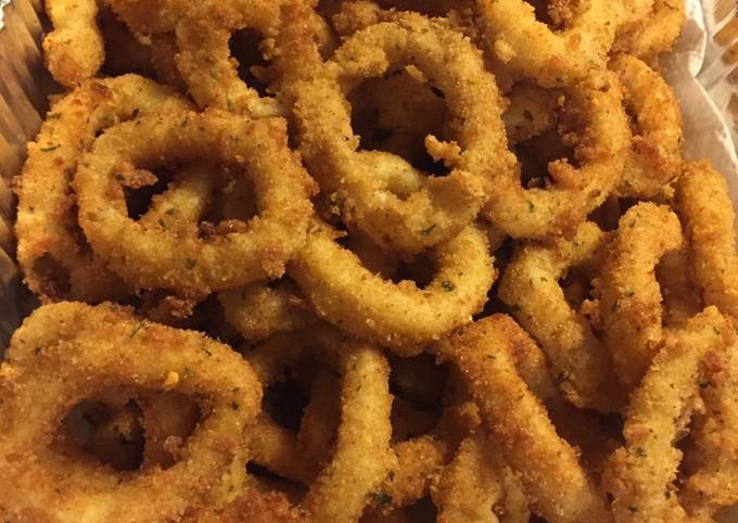 Amazing fried calamari