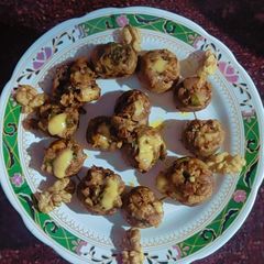 Stuffed mushrooms A picture of Stuffed mushrooms.