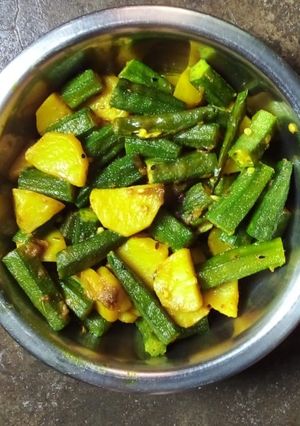 ঢেরস আলু ভাজা (Dheras aloo bhaja recipe in Bengali) রেসিপির প্রধান ছবি