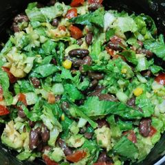 A picture of Mexican Salad.