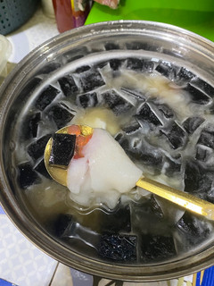 Foto resep Es Kelapa Cincau Kurma Rendah Gula