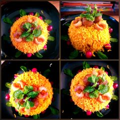 A picture of Zafrani Paneer Moti Pulao.