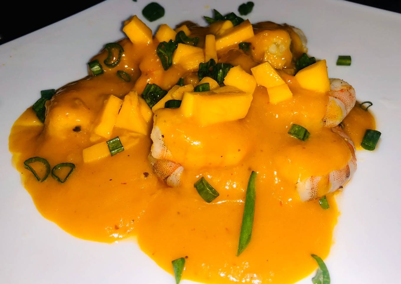 Camarones, Mango and Habanero Salsa alla Sonorense