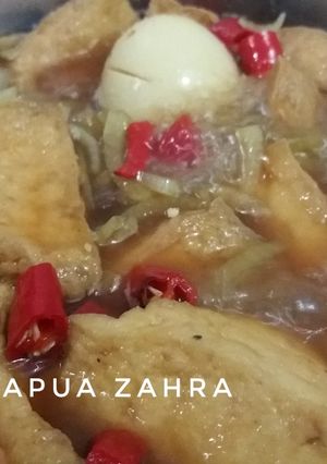 Foto resep Semur Tahu Telor Cemplang Cemplung