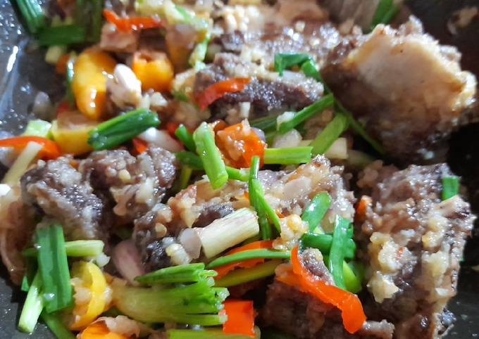 Resep Oseng iga pedas yang Sempurna