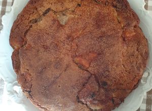 Foto di TORTA MELE, PERE, CIOCCOLATO E NOCI