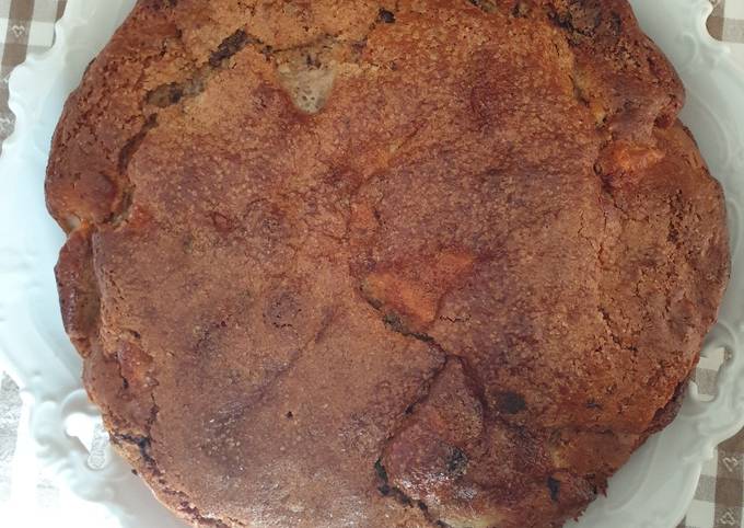 Guida passo passo a Fai  Veloce TORTA MELE, PERE, CIOCCOLATO E NOCI