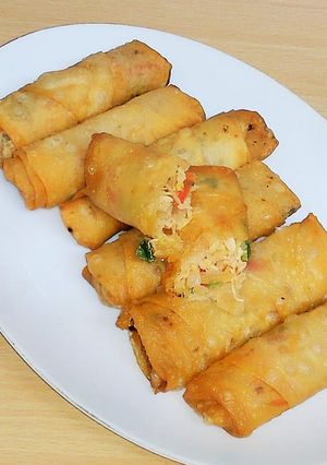 A picture of Vegetable Rolls Recipe.