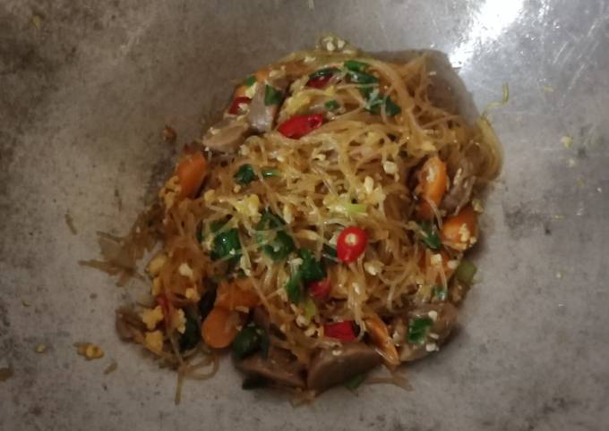 Resep: Bihun goreng baksosis #SiapRamadhan Simpel
